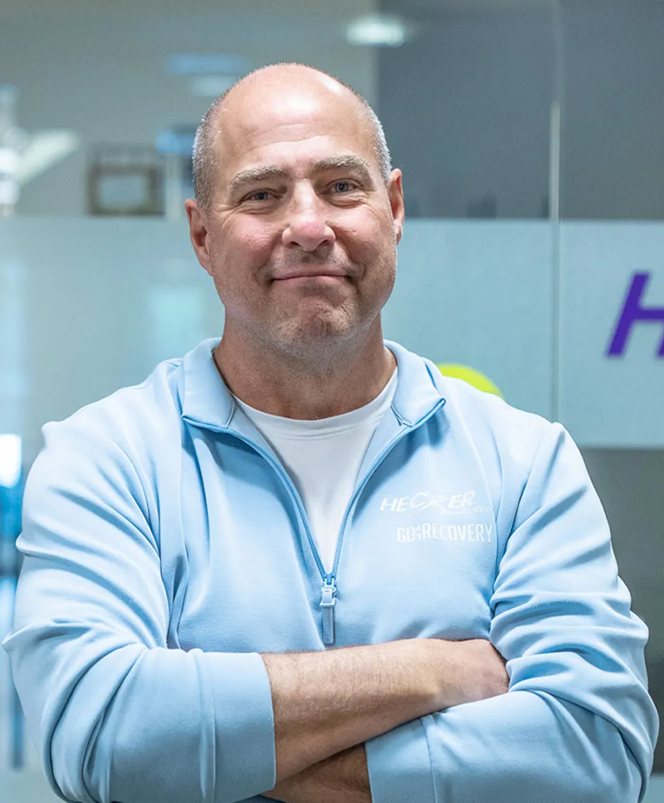 Dr. Tom Hecker of Hecker Sports Medicine