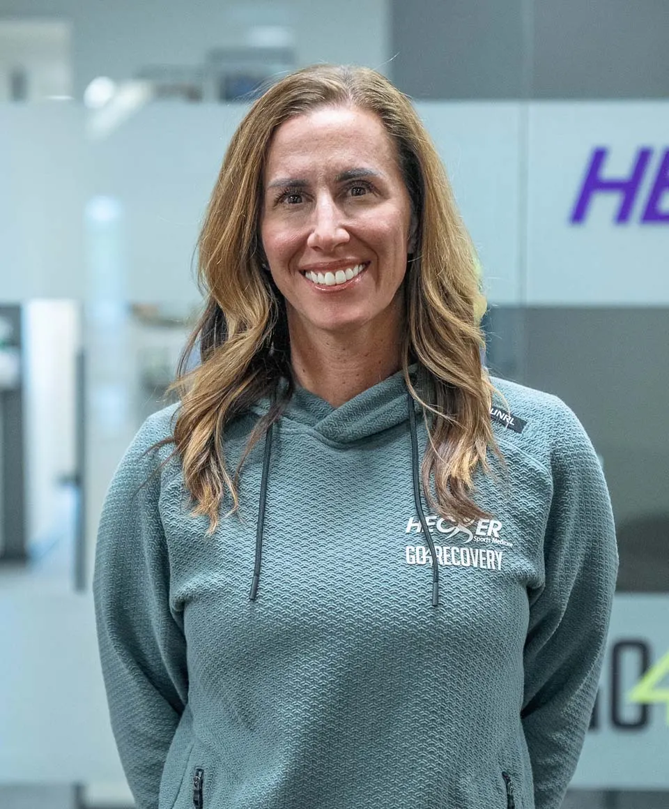 Natasha Forgey of Hecker Sports Medicine
